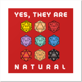 Yes, they are Natural 20s Posters and Art